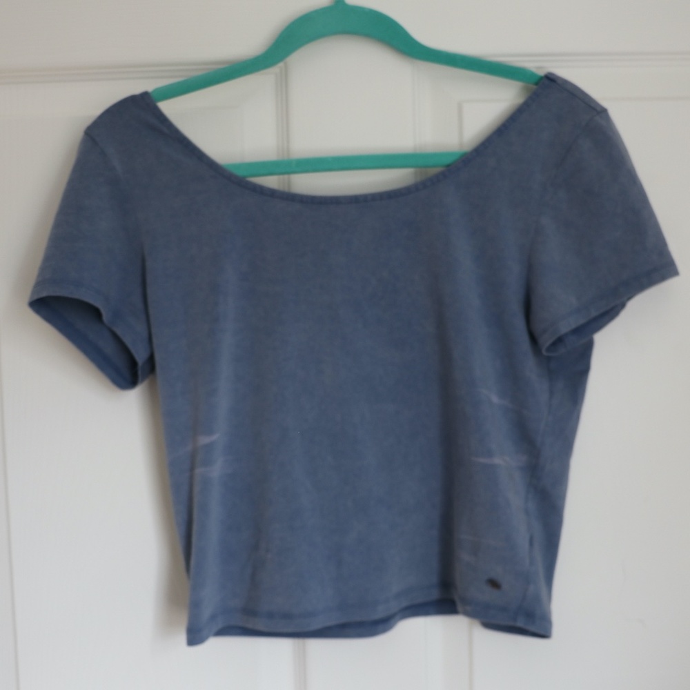 American Eagle Scoop Neck Crop Top